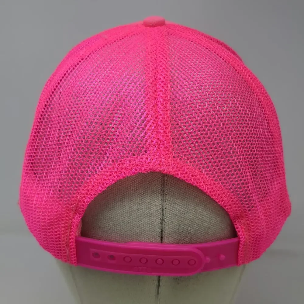 OTTO Trucker Hat Pink One Size Great North Aleworks Brewery Manchester NH Mesh